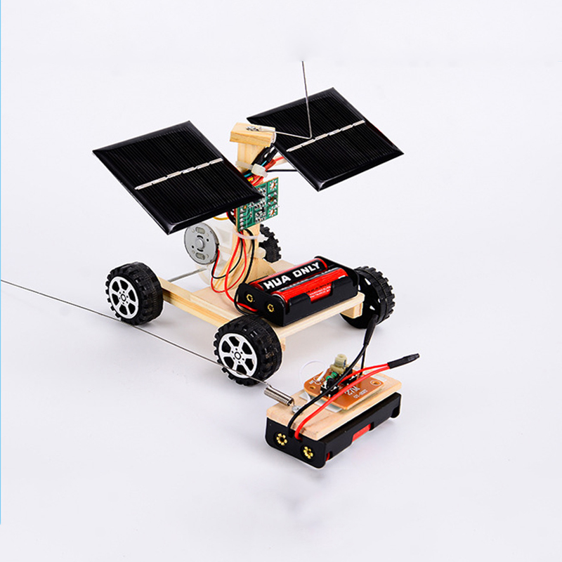Science Diy Model - Coche Solar con Control remoto inalámbrico