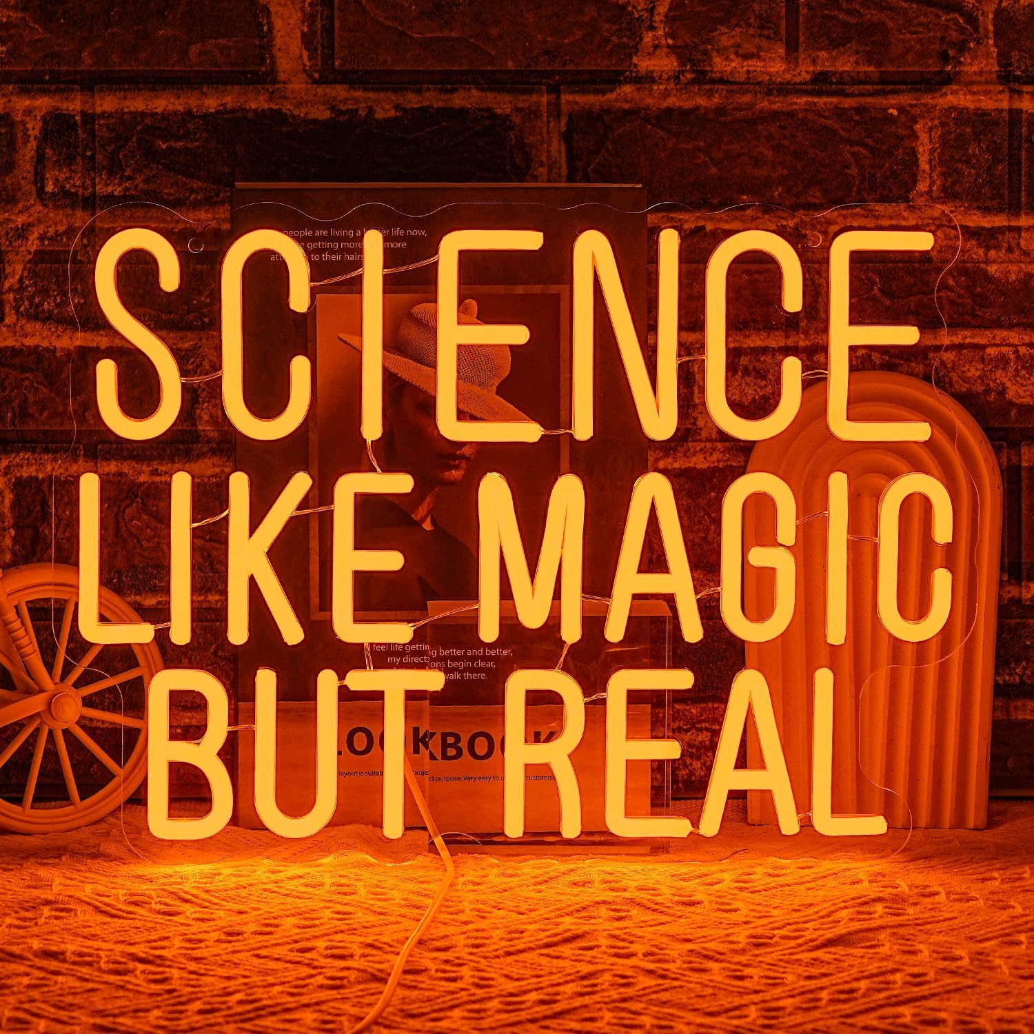 Science Hobbyist - Letrero de Neón con Diseño de