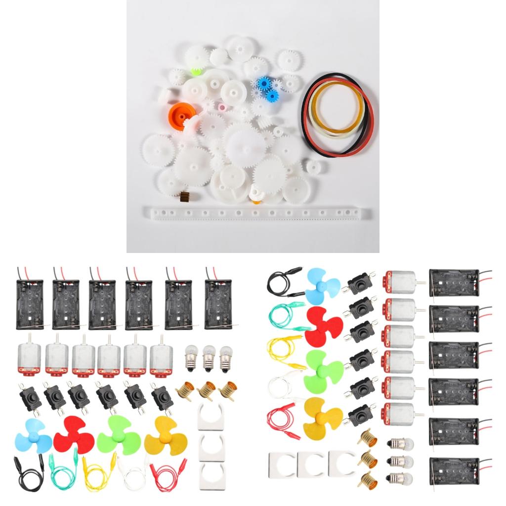 Science Hobby Kit - Motors Kits STEM Toy 3V-12V ensamble