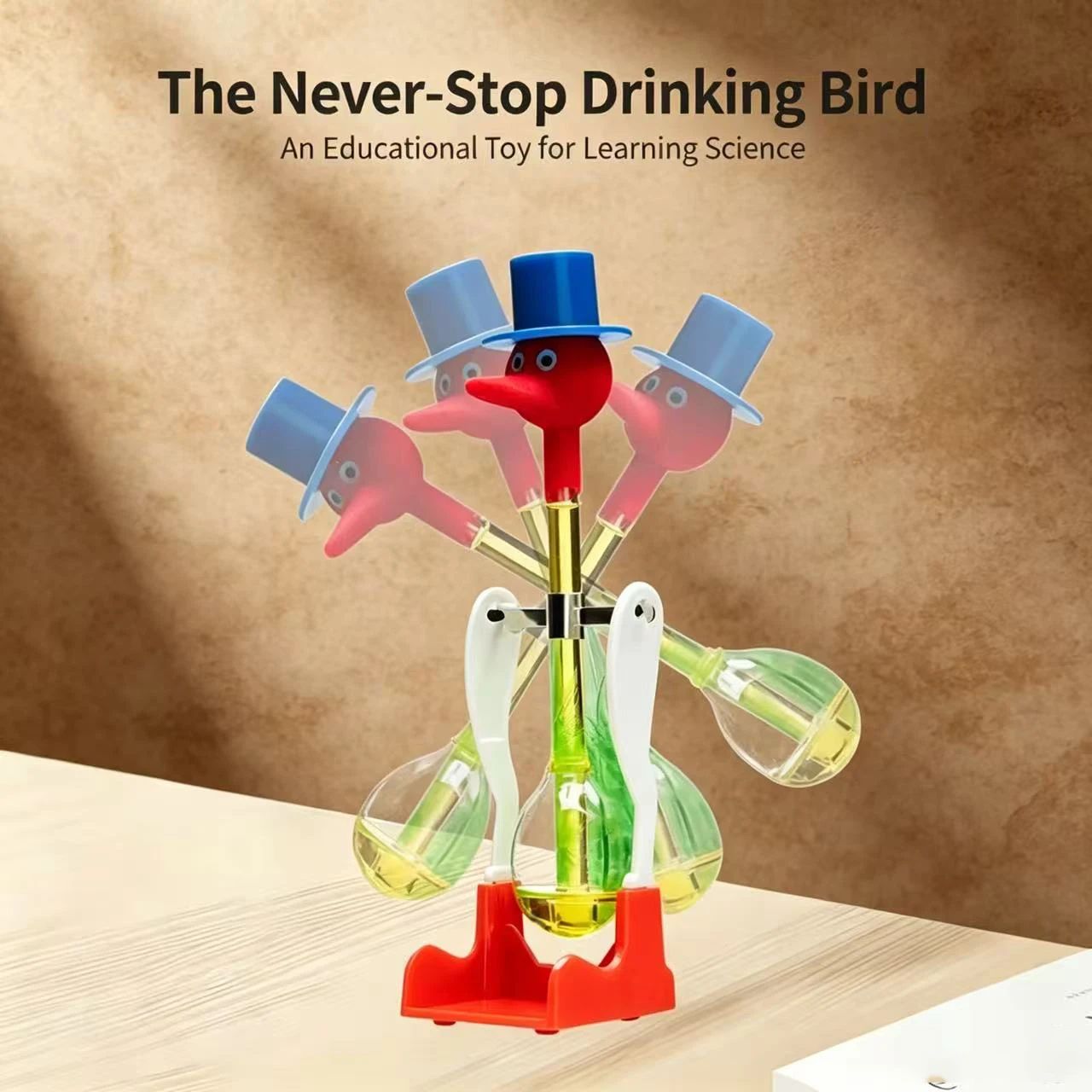Science Bob - Líquido que Cambia de Color, Pájaro