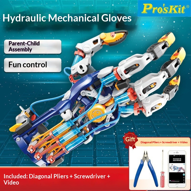 Science Hobbyist - Kit de ensamblaje mecánico de brazo