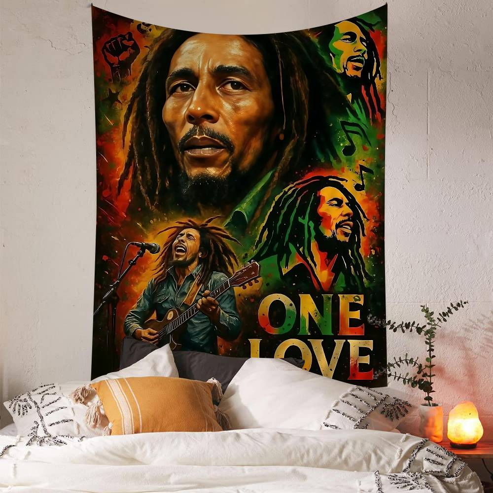 Science Bob - Tapicería Decorativa de Pared Estilo Reggae
