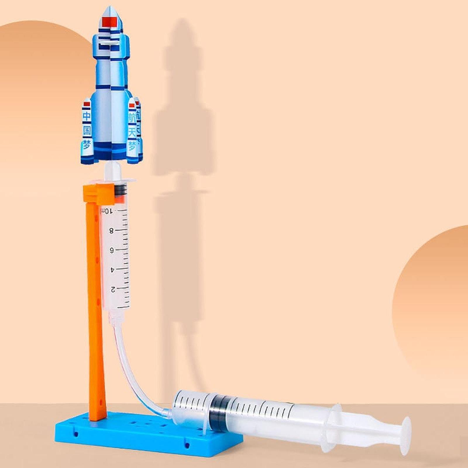 Science Project Toys Making - Juguete de Cohete para Armar, Modelo
