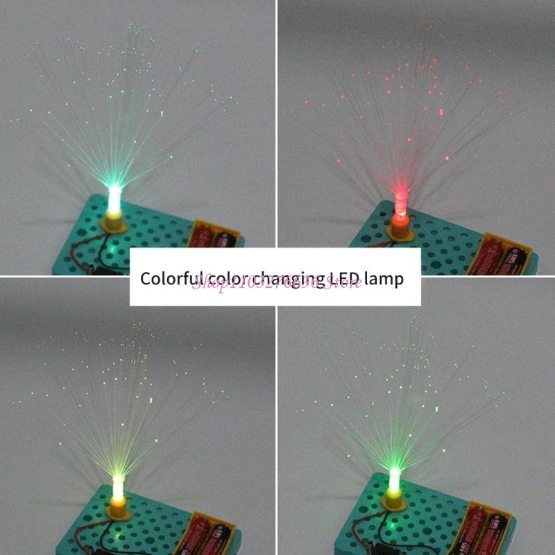 luz fibra óptica que cambian C - Science Project Toys Making reseña y precio