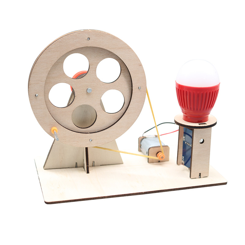 Mini generador de manivela man - Science Diy Model reseña y precio