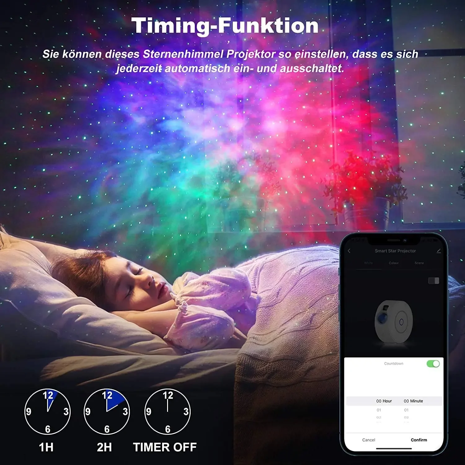 Proyector inteligente de cielo - Planetarium Projector Home reseña y precio