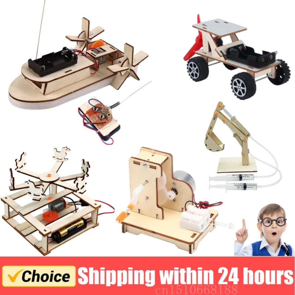 Modelo de barco de madera para - Science Diy Model reseña y precio