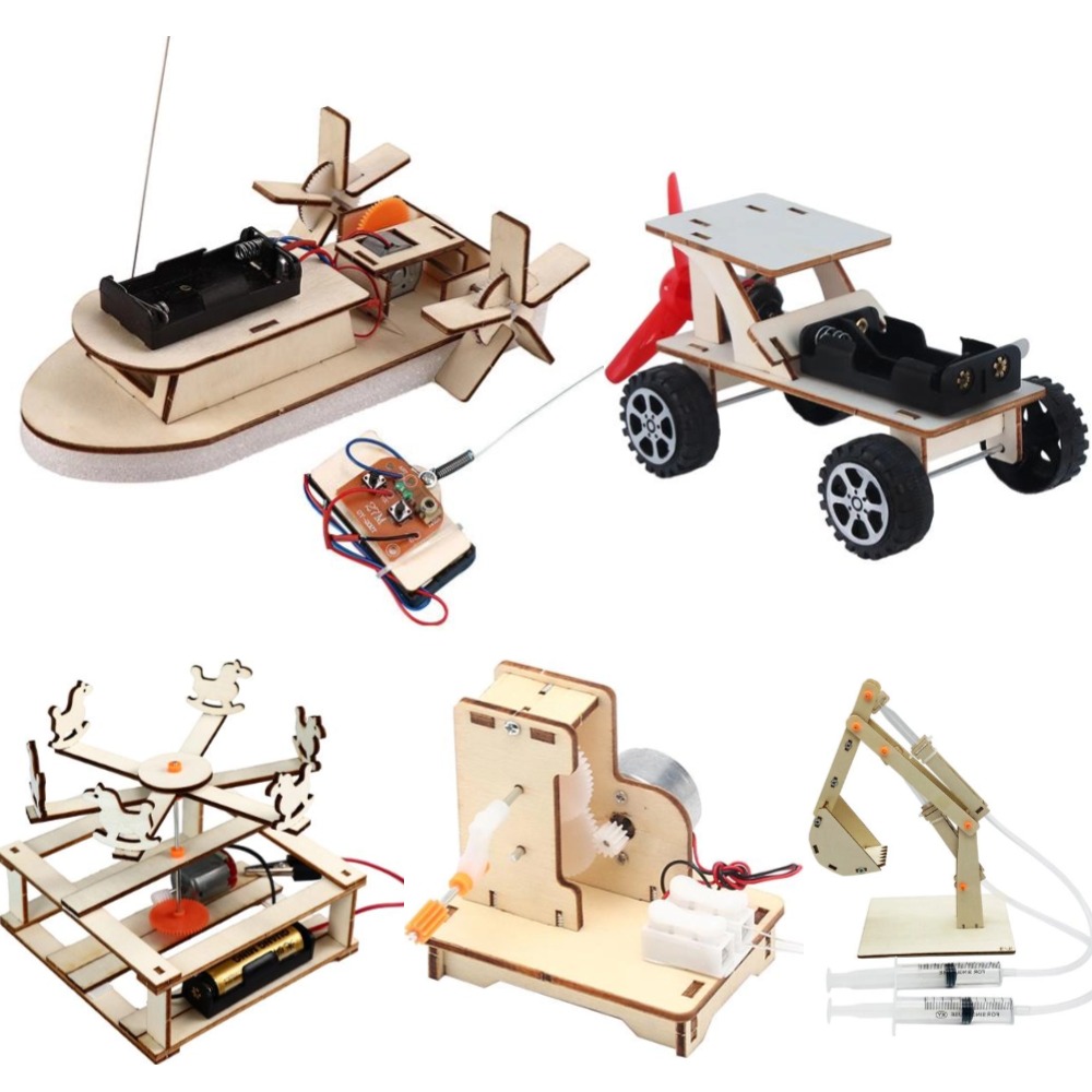 Modelo de barco de madera para - Science Diy Model reseña y precio