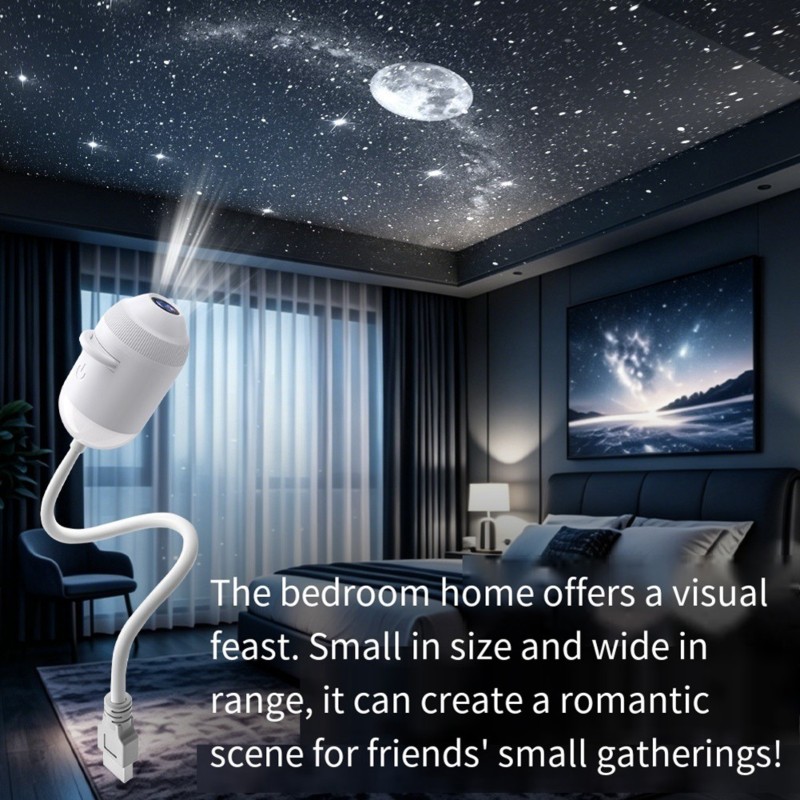 Mini proyector USB Galaxy Star - Planetarium Projector Home reseña y precio