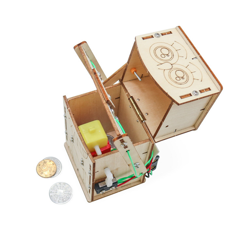 Robot de monedas de alimentaci - Science Diy Model reseña y precio