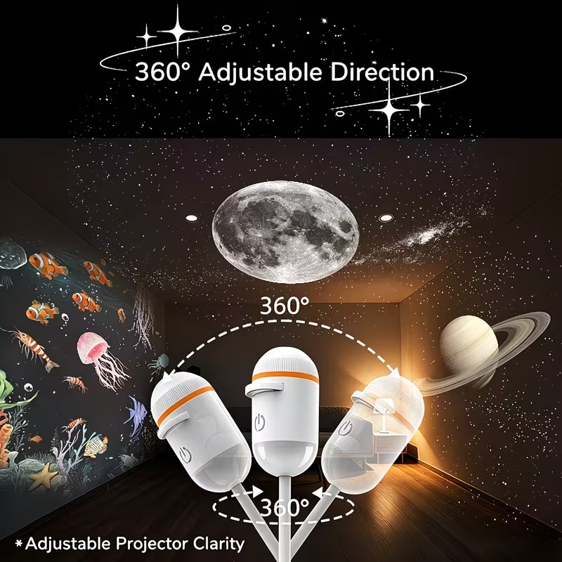 Proyector USB de Cielo Estrell - Planetarium Projector Home reseña y precio