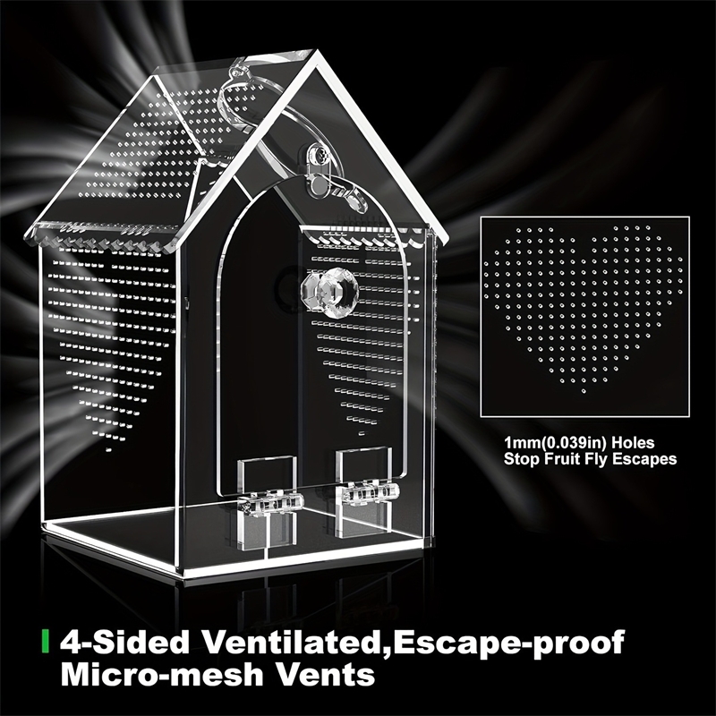 Caja de Hábitat Transparente d - Science Hobbyist reseña y precio