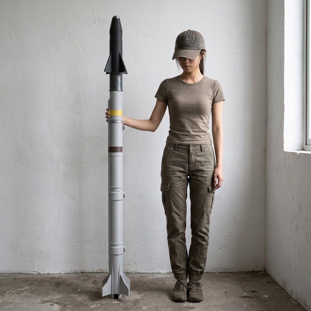 Modelo de Misil AIM-9X Sidewin - Science Exhibition Models reseña y precio