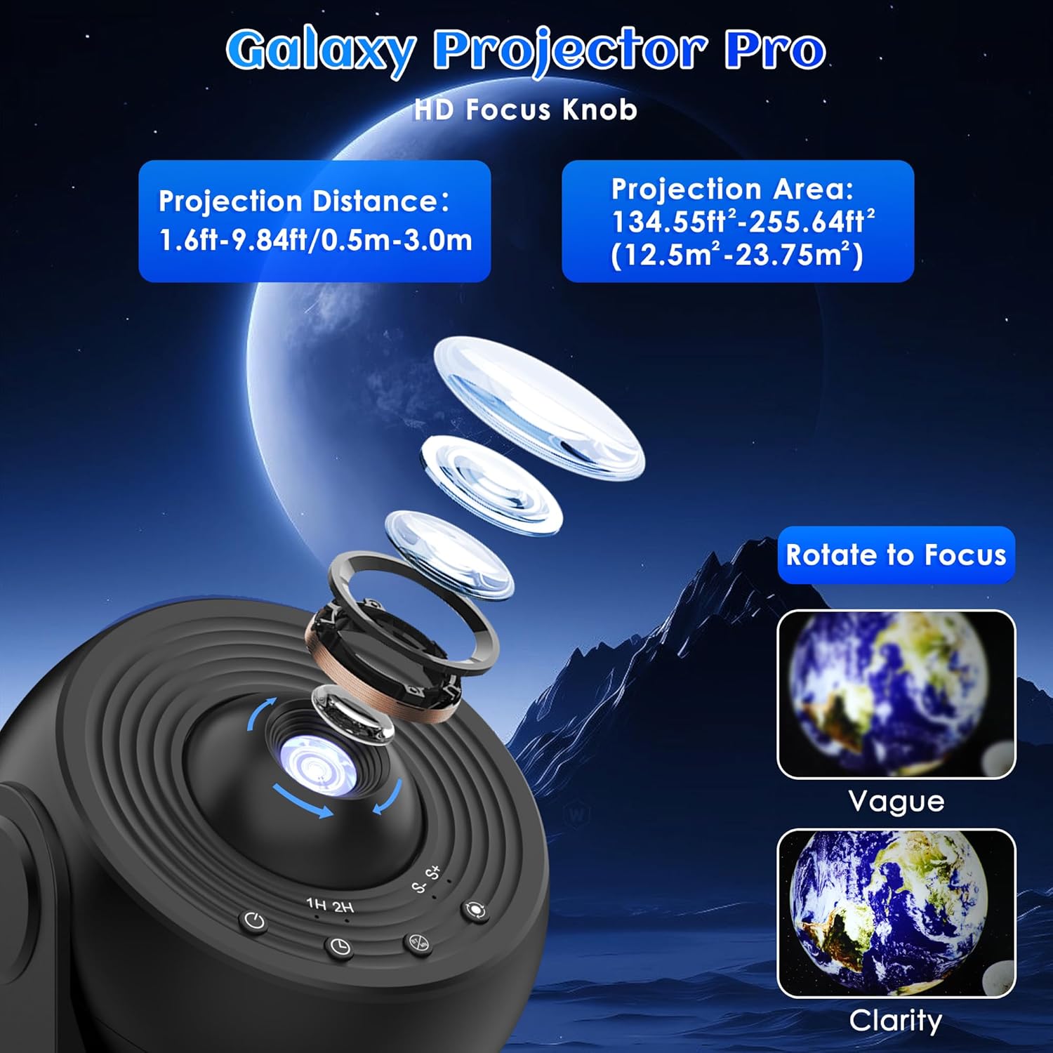 Proyector de Estrellas Galaxy  - Planetarium Projector Home reseña y precio